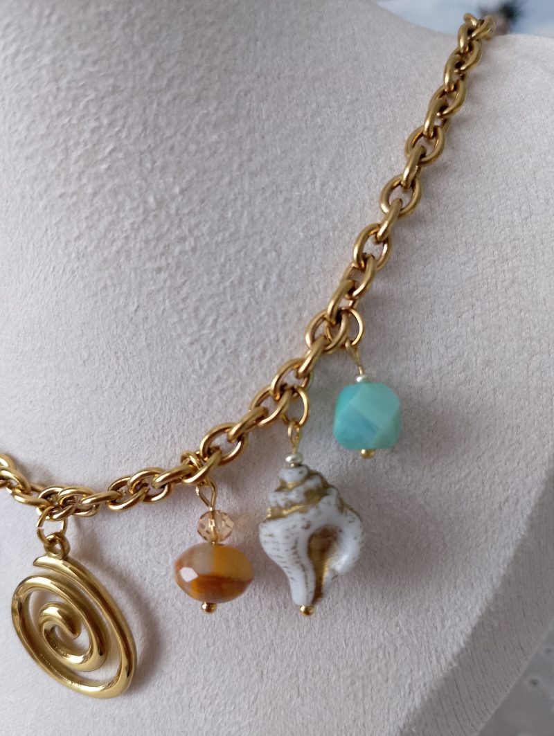 Gold Charm Necklace