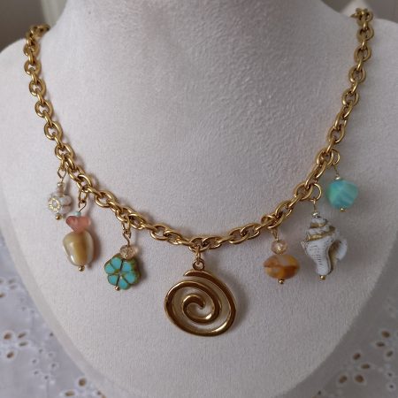 Gold Charm Necklace