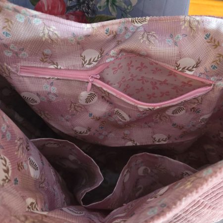 Dusky pink tote collection