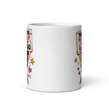 Funny Dad Mug – White 11oz Ceramic Cheeky Daughter Gift Mug