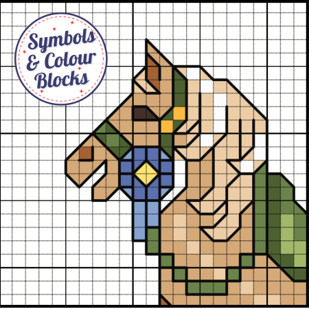 May ~ Rocking Horse ~ Cross Stitch Pattern PDF