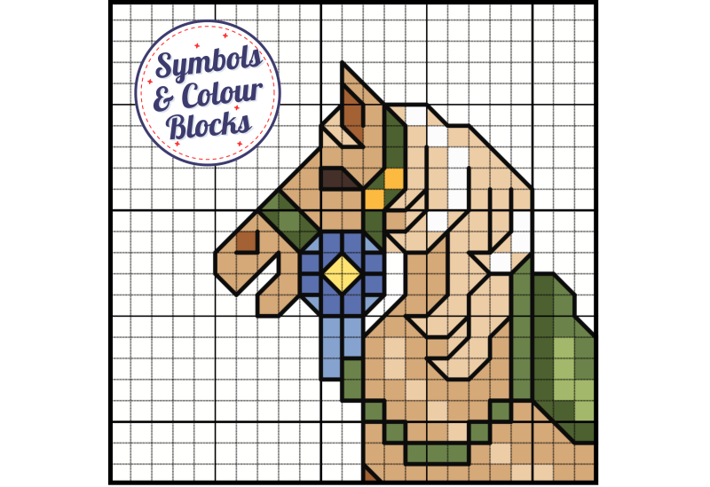 May ~ Rocking Horse ~ Cross Stitch Pattern PDF