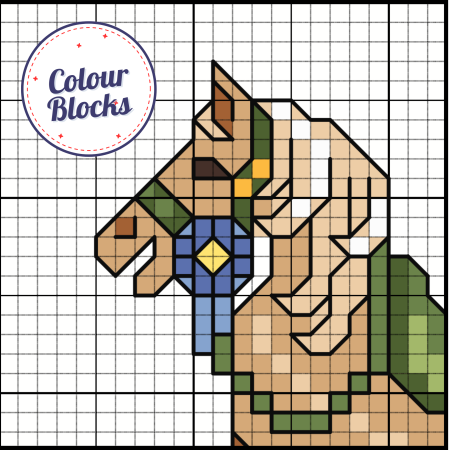 May ~ Rocking Horse ~ Cross Stitch Pattern PDF
