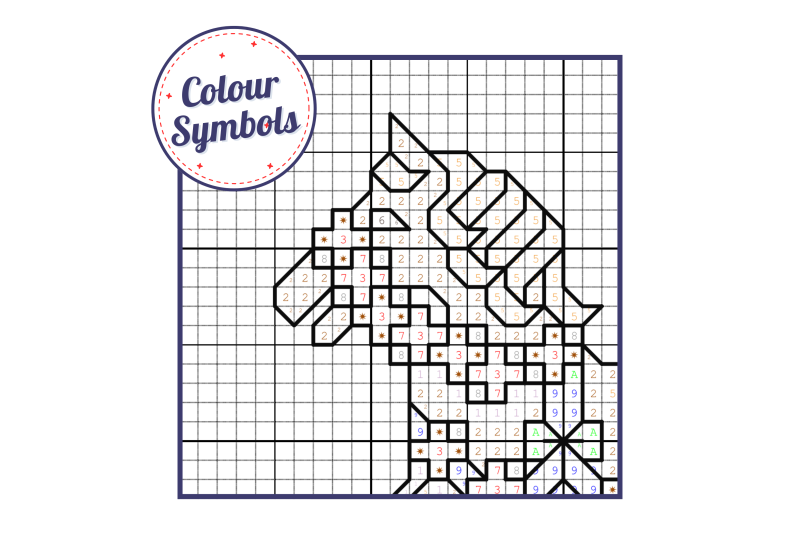 June ~ Rocking Horse ~ Cross Stitch Pattern PDF