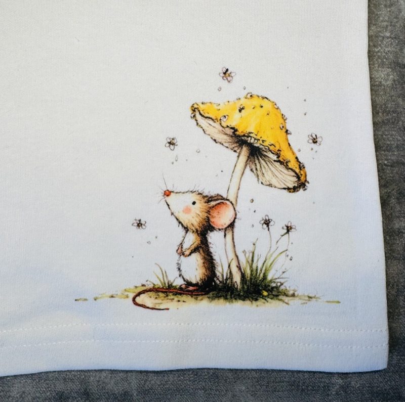 Baby Tractor and mice T shirt