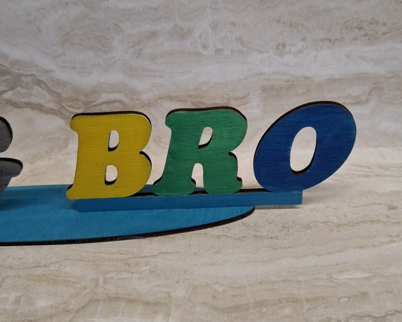 Paint and Decorate Your Daddy's Name with this Personalised Gift
