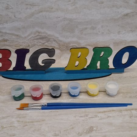 Paint and Decorate Your Daddy's Name with this Personalised Gift