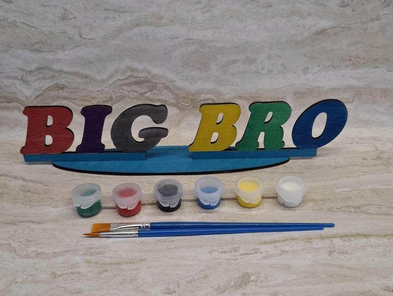 Paint and Decorate Your Daddy's Name with this Personalised Gift