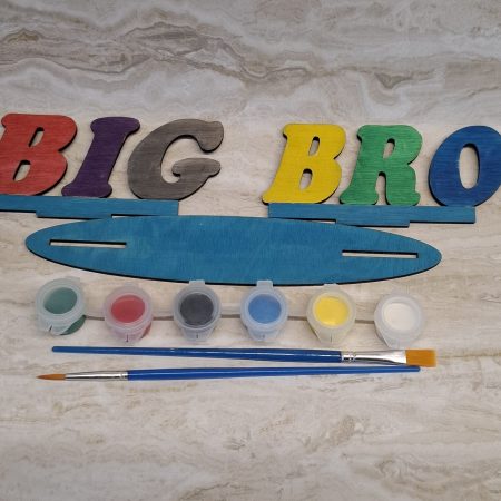 Paint and Decorate Your Daddy's Name with this Personalised Gift