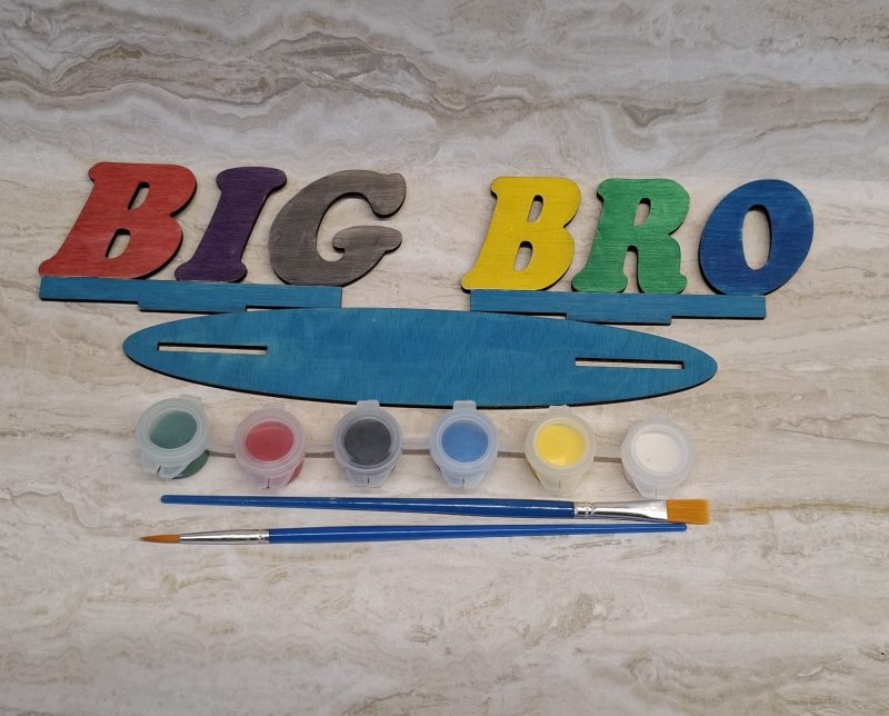 Paint and Decorate Your Daddy's Name with this Personalised Gift