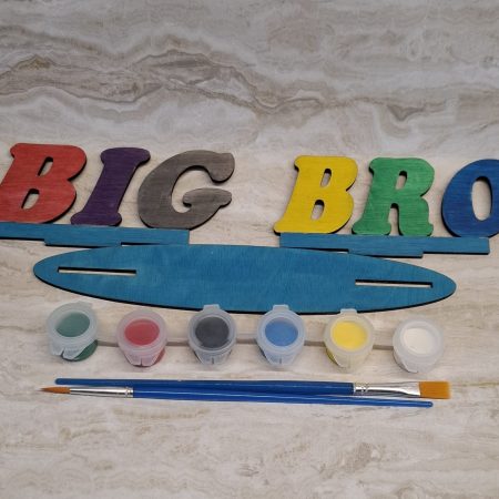Paint and Decorate Your Daddy's Name with this Personalised Gift