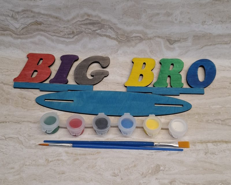 Paint and Decorate Your Daddy's Name with this Personalised Gift