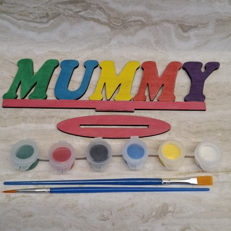 Paint and Decorate Your Daddy's Name with this Personalised Gift