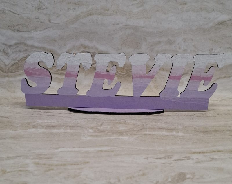 Paint and Decorate Your Daddy's Name with this Personalised Gift