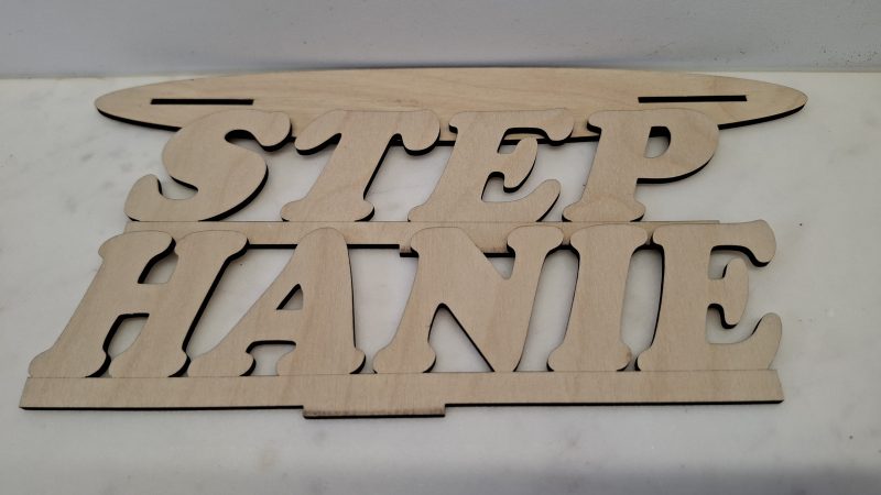 Paint and Decorate Your Daddy's Name with this Personalised Gift