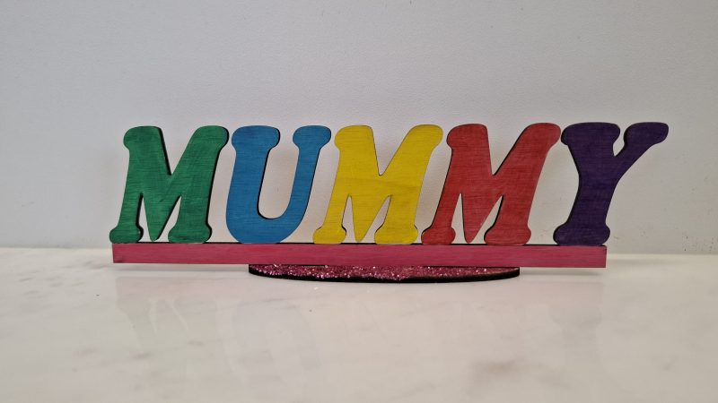 Paint and Decorate Your Daddy's Name with this Personalised Gift