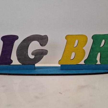 Paint and Decorate Your Daddy's Name with this Personalised Gift