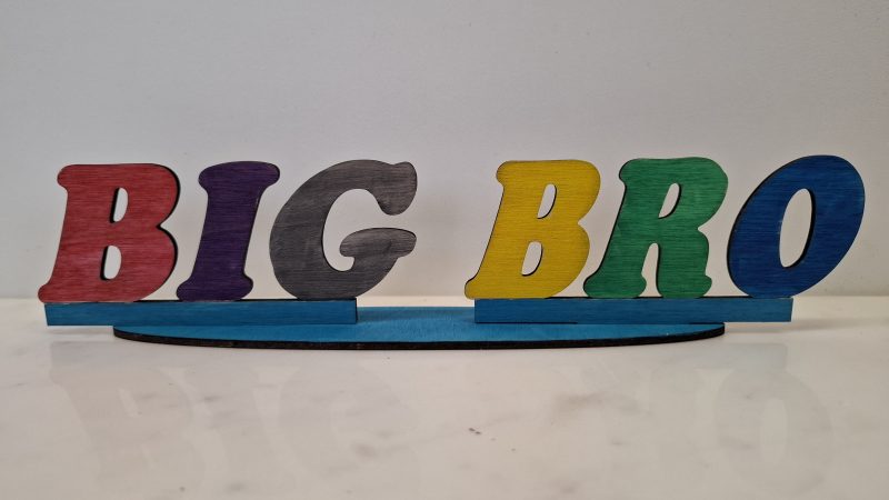 Paint and Decorate Your Daddy's Name with this Personalised Gift