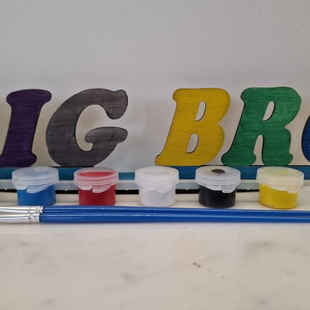 Paint and Decorate Your Daddy's Name with this Personalised Gift