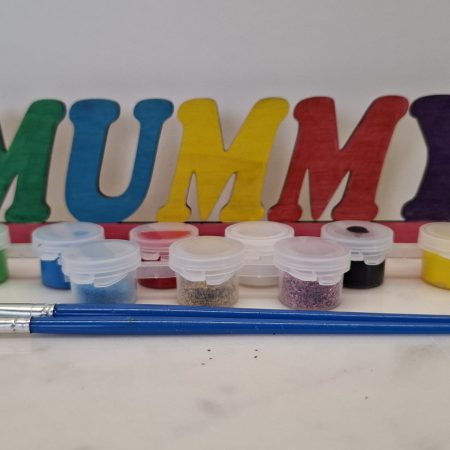 Paint and Decorate Your Daddy's Name with this Personalised Gift
