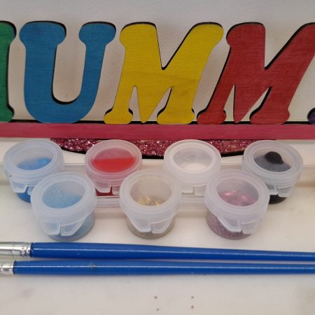 Paint and Decorate Your Daddy's Name with this Personalised Gift