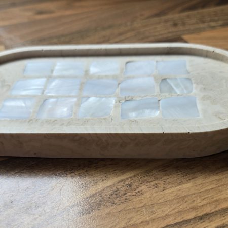 Handmade Marbled Trinket Tray.