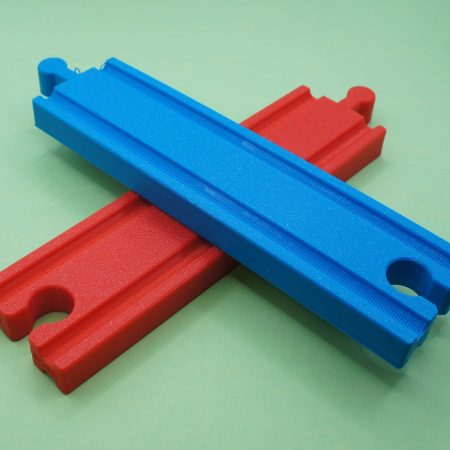 Straight Colourful Train Track 15cm | Brio & Thomas Compatible