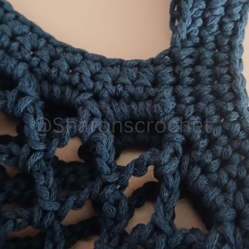 💙Handmade Crochet Market Bag