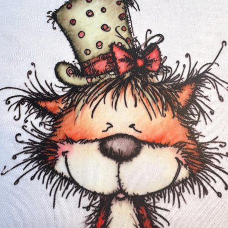 Children's T shirt with a woodland Fox