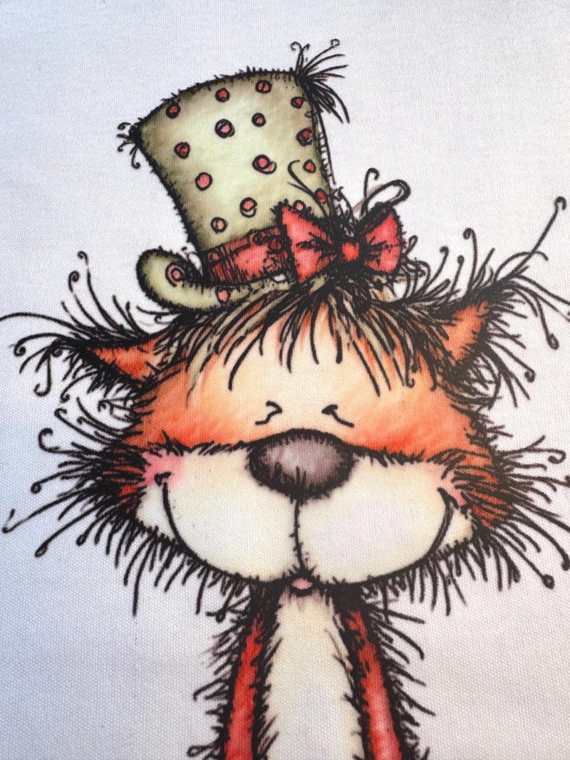 Children's T shirt with a woodland Fox