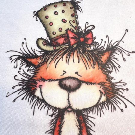 Children's T shirt with a woodland Fox