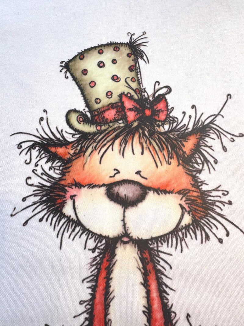 Children's T shirt with a woodland Fox