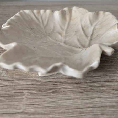 Handmade Marbled Maple Leaf Trinket Dish