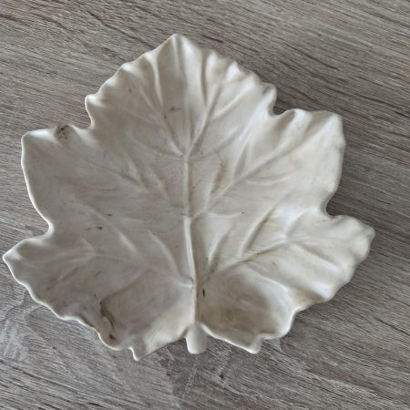 Handmade Marbled Maple Leaf Trinket Dish