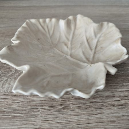 Handmade Marbled Maple Leaf Trinket Dish