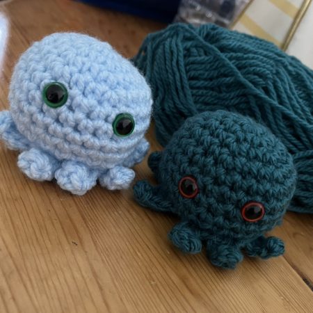 Baby octopus plushie