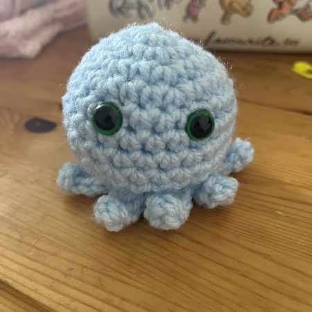 Baby octopus plushie