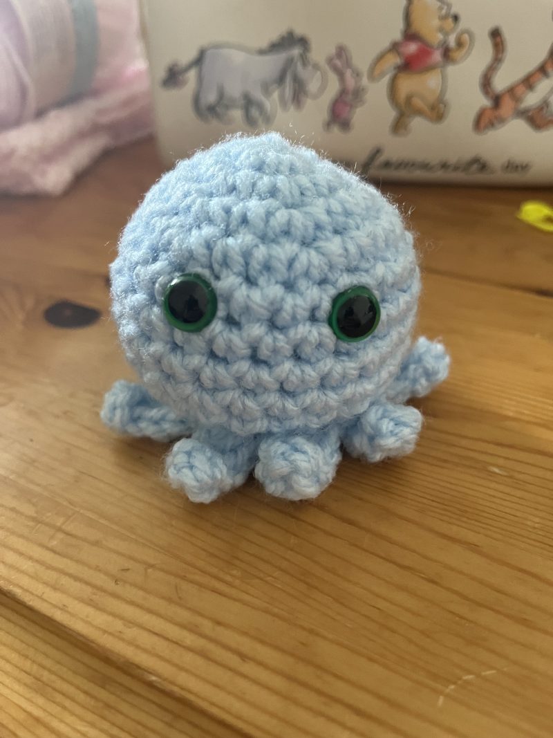 Baby octopus plushie