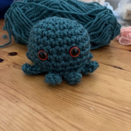 Baby octopus plushie