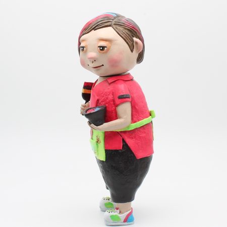 Handmade Mila Snipwell Art Doll, Little Hairdresser Figurine 26cm