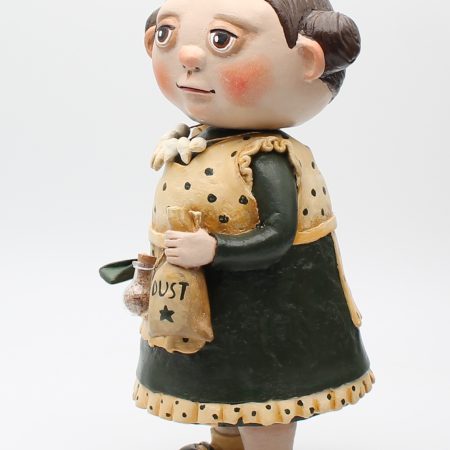 Hand-Sculpted Dora Toothkeeper Art Doll, 24cm Tall