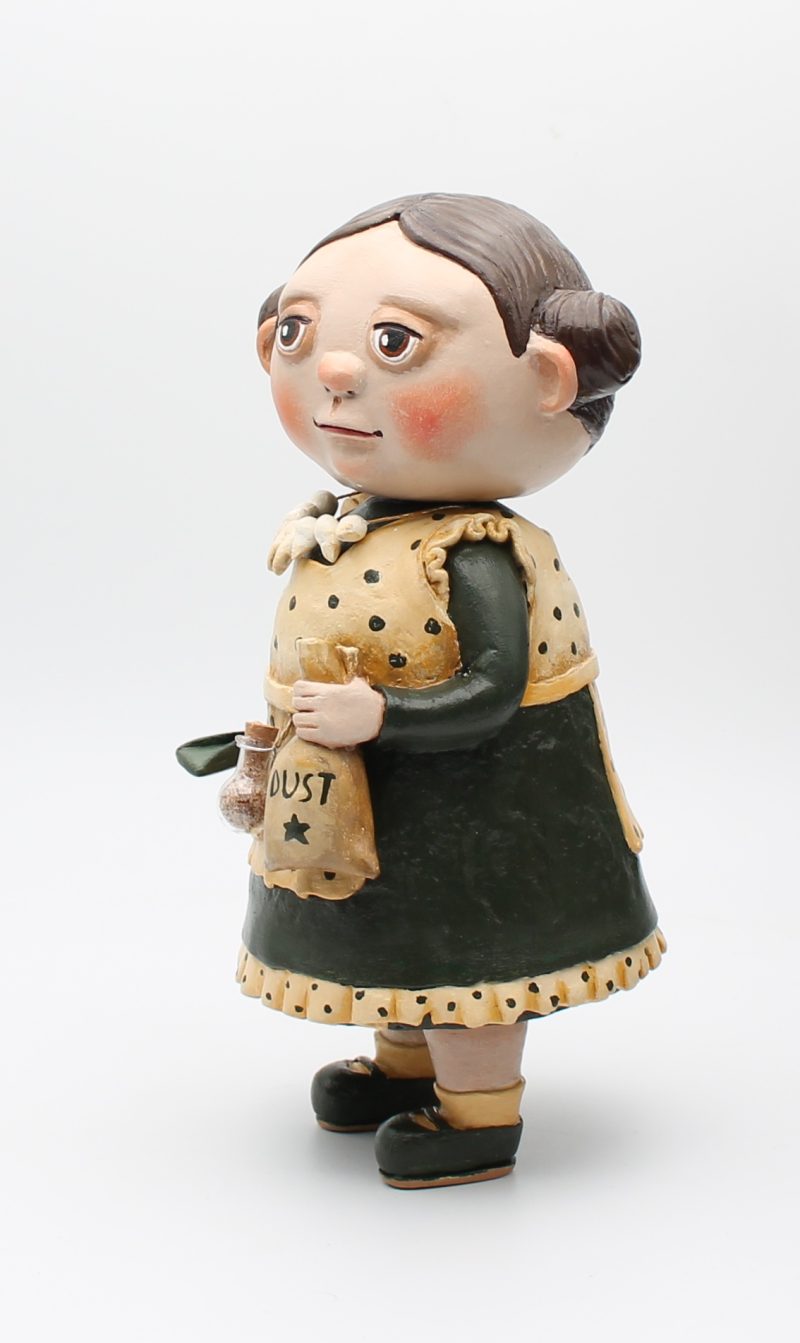 Hand-Sculpted Dora Toothkeeper Art Doll, 24cm Tall