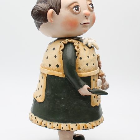 Hand-Sculpted Dora Toothkeeper Art Doll, 24cm Tall