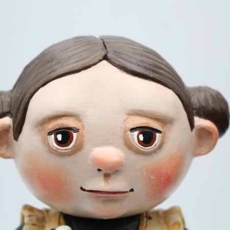 Hand-Sculpted Dora Toothkeeper Art Doll, 24cm Tall