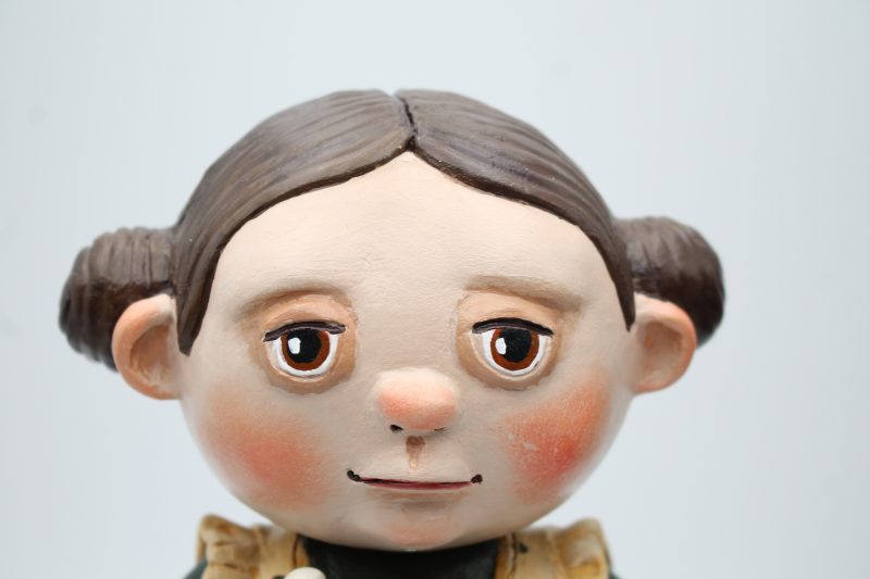 Hand-Sculpted Dora Toothkeeper Art Doll, 24cm Tall