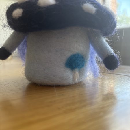 Blue mushroom gonk