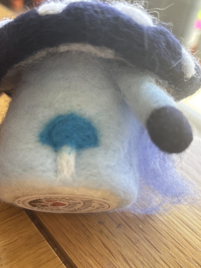 Blue mushroom gonk