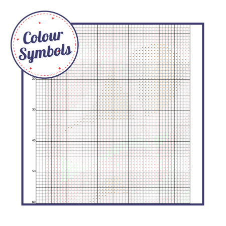 White Peony ~ Modern Cross Stitch Pattern PDF