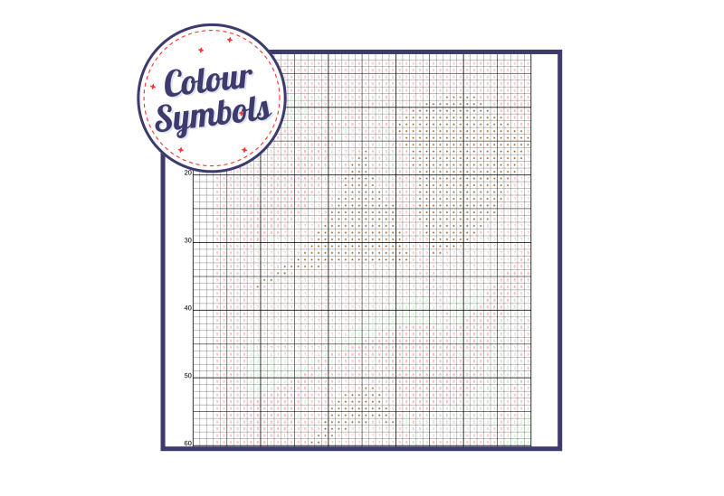 White Peony ~ Modern Cross Stitch Pattern PDF