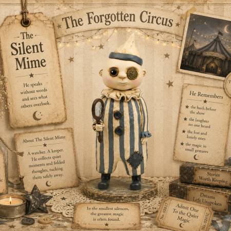 OOAK Handmade Art Doll from The Forgotten Circus